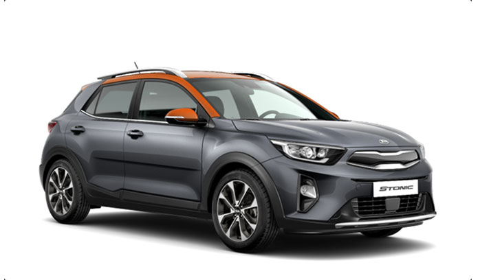 Kia Stonic Graphite Orange