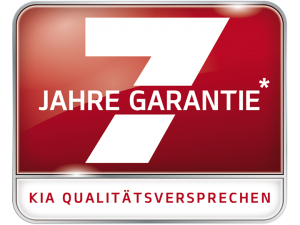 Logo Kia 7 Jahre Herstellergarantie